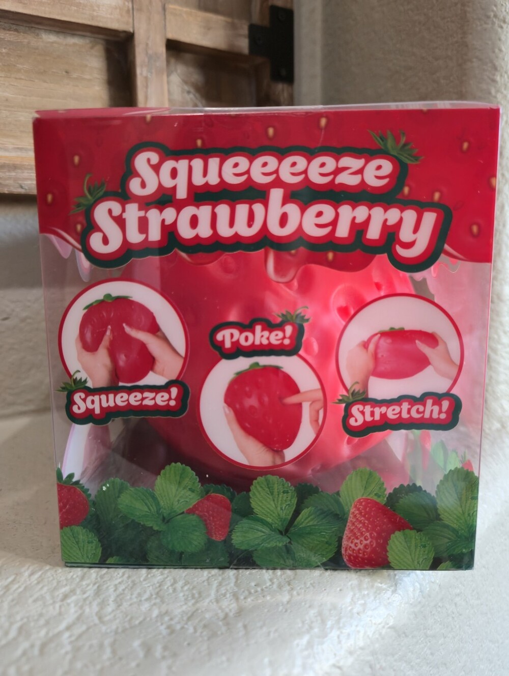 New Crazy Fun Squeeeze Strawberry